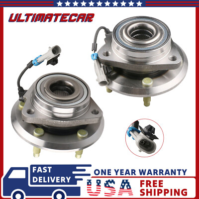#ad Pair Front Wheel Hub Bearings Assembly For Chevy Equinox Pontiac Saturn Suzuki $57.80
