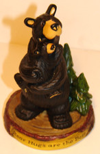 BEARFOOTS "Bear Hugs" Cub "BEAR HUGS ARE THE BEST" by Jeff Fleming 5" Figurine