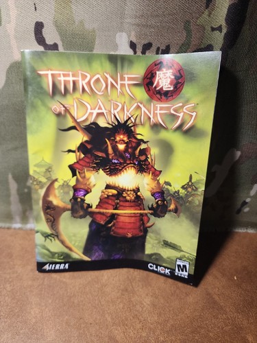Throne Of Darkness Big Box - Version PC En Boîte D'origine, édité Par Sierra (état Correct, Toujours Jouable)