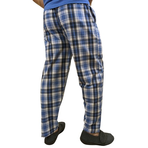 Mens Pyjamas Set Suit Cotton L/S PJs Top & Elastic Waistband Nightwear PJS S/S - Picture 124 of 172