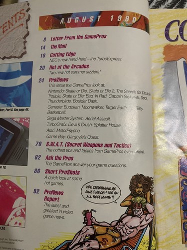 GamePro Magazine Issue 13 August 1990 Michael Jackson’s Moonwalker Budakon - Picture 7 of 7