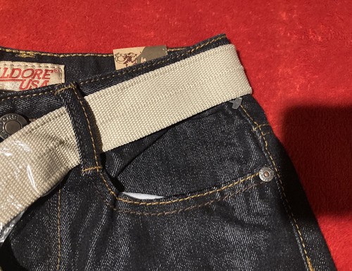 Caldore USA boys pants size 8 glossy black color - Picture 9 of 13