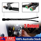 <!--F#f_0-->60cm For Deutsch DT LED Light Adapter Splitter Headlight Wiring Harness OZ New<!--F/-->