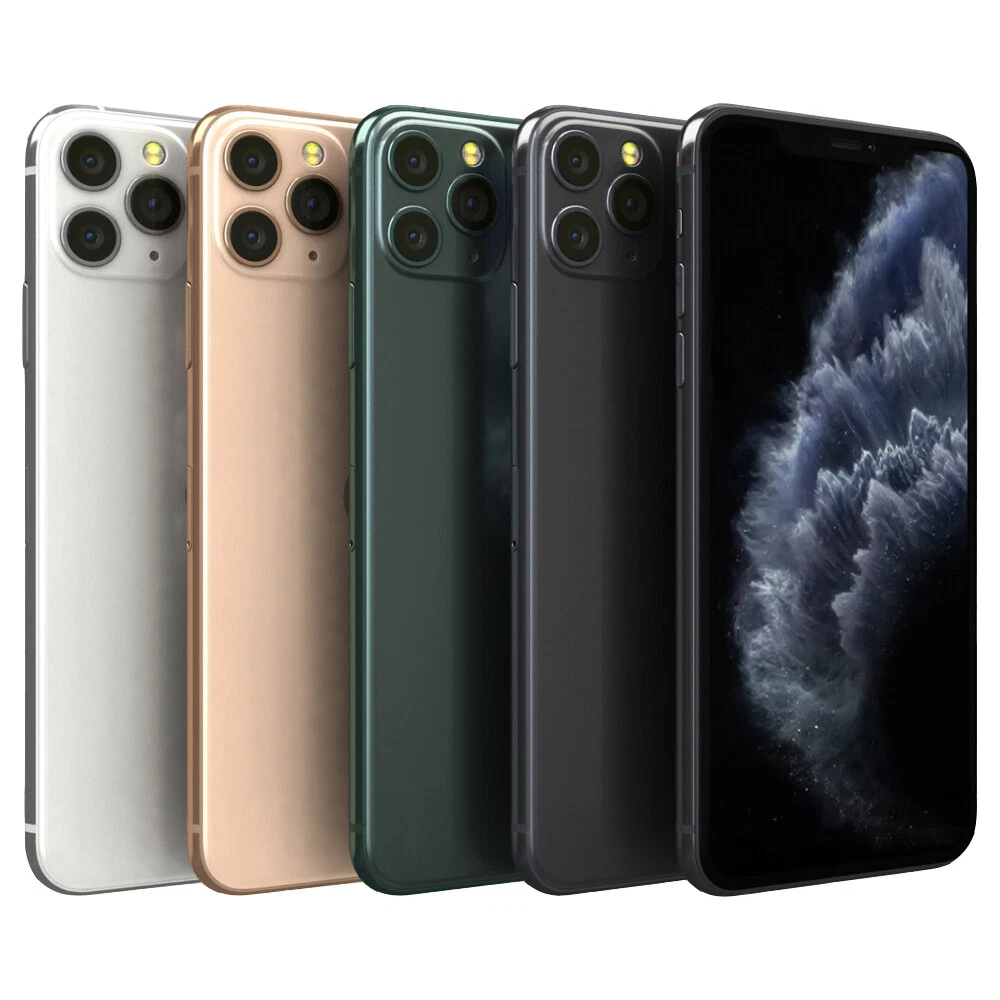 Apple iPhone 11 Pro 64GB 256GB 512GB Gray Silver Gold Green (Unlocked) Very Good