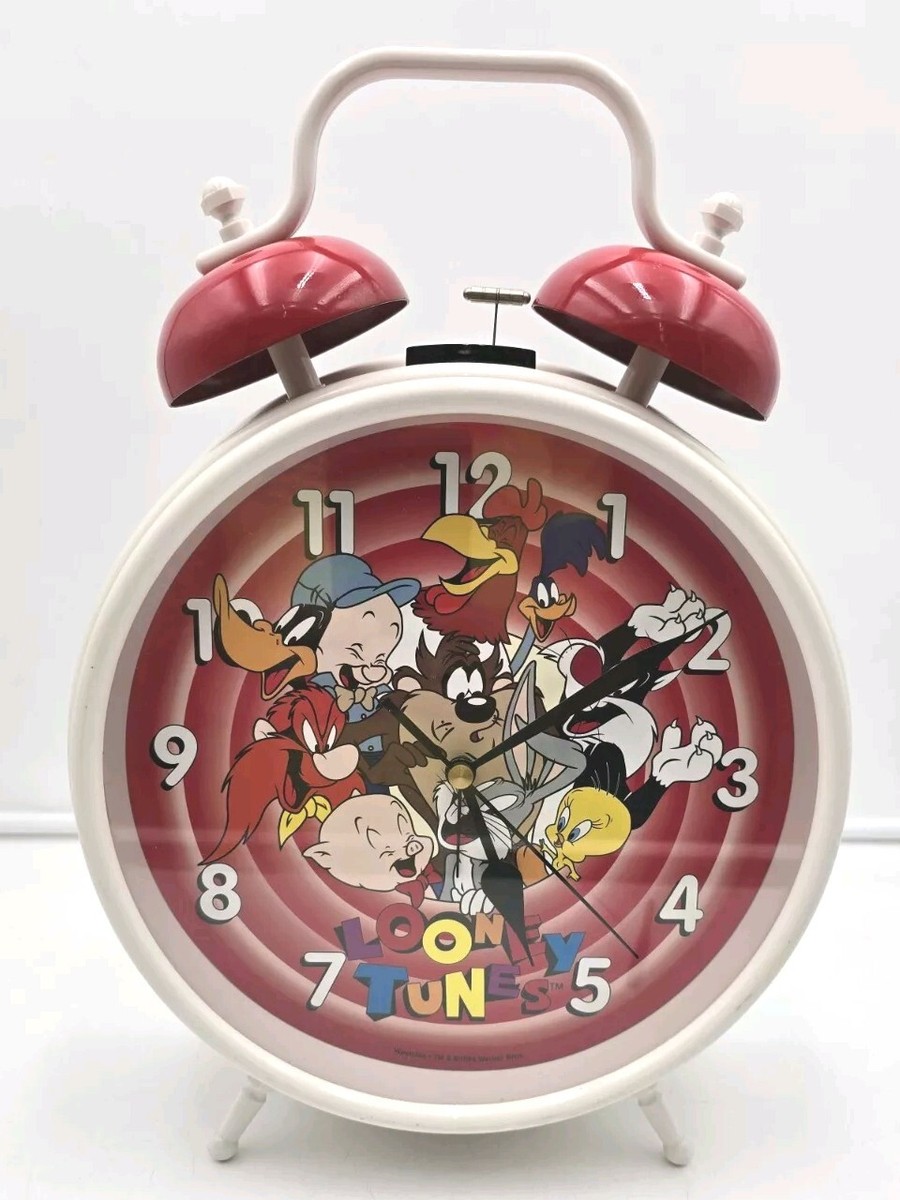 g*s様 クロックボーイ　2CAN（トゥーキャン）ヴィンテージの置き時計　Clo Vintage Westclox Looney Tunes Alarm Clock Cartoon graphic 90s desk