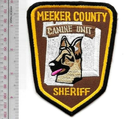 K-9 Police Meeker County Sheriff's Department Canine Unit Officer