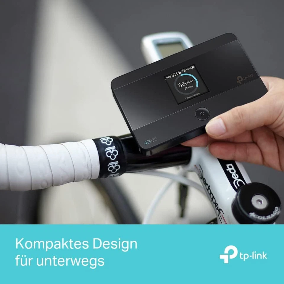 TP-Link M7350 4G (CAT4) 150Mbps 4G / LTE Hotspot Portable Wireless Router - Image 4 of 4