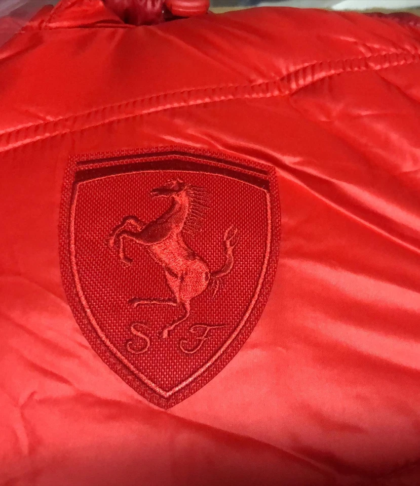 2950/2 PUMA Ferrari Cazadora de Aviador Acolchado Chaqueta Chaquetón Chaqueta F1 - Imagen 2 de 2