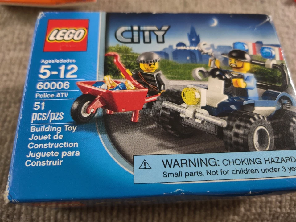 乐高创造者建筑工匠,警察全地形车,冲浪者救援散装套装 — 第 4/4 张图片