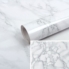 10M Marble Wall Sticker Kitchen Countertop Furniture DIY Self Adhesive Wallpaper