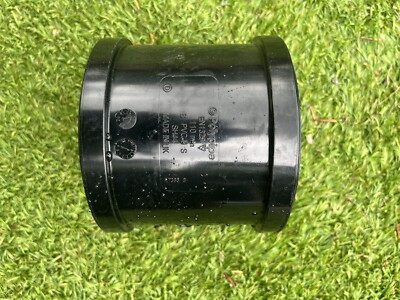 Poly Rohr SH44 110mm Ringdichtung, 2 x Kupplung plus 45 Grad Bogen SB412