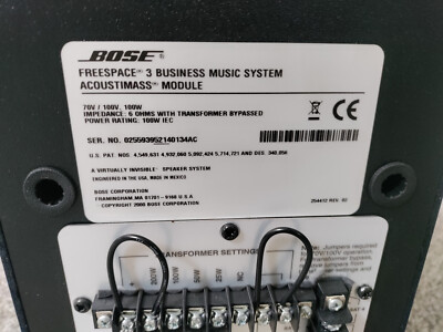 Bose Professional Freespace 3 Series Loud Speaker Bose Professional Freespace 3 Series Loud Speaker