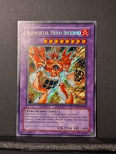 Elemental Hero Inferno PP02-EN010 Secret Rare Full Holobleed NM