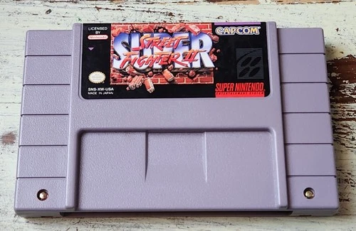 New ListingSuper Street Fighter II SNES Tested Authentic USA Super Nintendo Capcom Cart