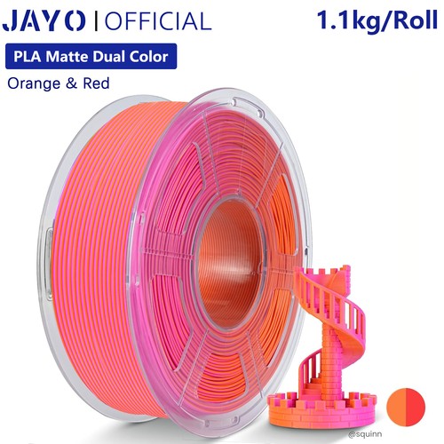 🔥JAYO PETG PLA Matt Zweifarbig Schnelldruck matt PETG 1,75mm 3D Filament ABS - Afbeelding 82 van 82