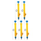 5 Pcs Plastic Garden Watering Nozzles Manual Pressure Bottle Sprayers for Plants