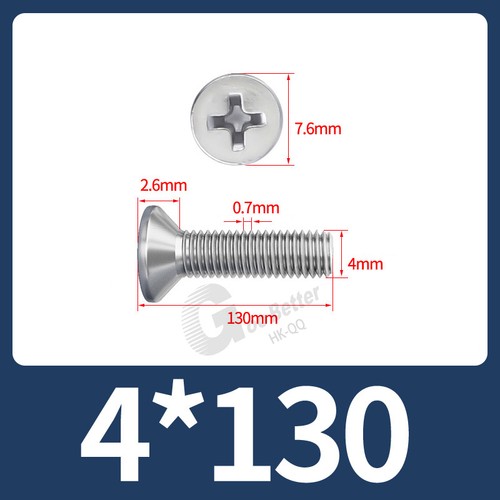 M1 - M10 PHILLIPS COUNTERSUNK MACHINE SCREWS A2 STAINLESS STEEL FLAT HEAD BOLTS - Picture 146 of 247