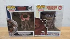 Lot of (2) Stranger Things Funko Pop Television 602, 903 Demogorgon/Tom Bruce