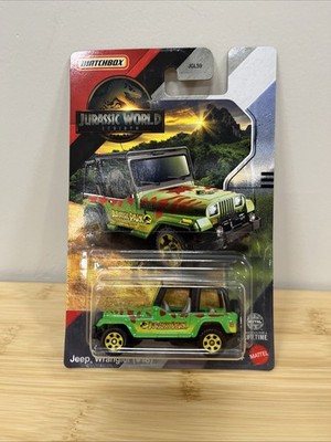 Matchbox Jurassic Park  Jeep Wrangler #18 2025 1:64 Scale