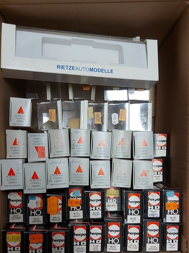 Konvolut Leerverpackungen H0 Herpa, Albedo, Brekina, Rietze, teilw. mit Spiegeln - Picture 2 of 4