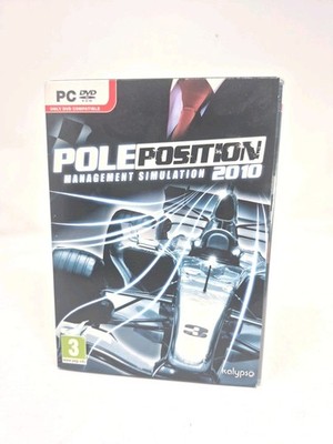 PolePosition - Management Simulation 2010 - PC DVD-ROM- Pegi - New Sealed 