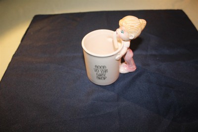 1979 Enesco Ceramic Mug Good to the Last Drop 4'' x 5'' tall