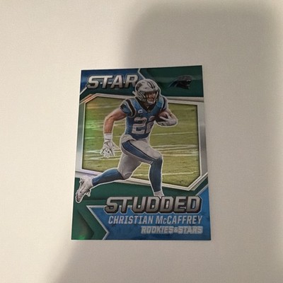 Panini 2021 Rookies & Stars Christian McCaffrey Panthers Star Studded SS-1 /5