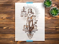 Little Angel Stencil StencilAir Reusable Plastic Wall Art Craft Supplies