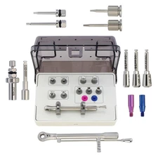 Implant Prosthetic Kit Hiossen Osstem Bone Profilers Torque Wrench Screwdrivers