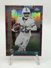 2025 Topps Chrome Football Devon Achane Pigskin Refractor #188