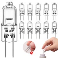 10 StüCk G4 Halogenlampen 20W 12V 2800K Dim