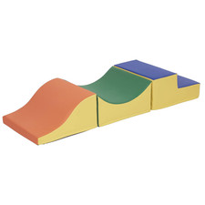 Softzone Traversing Trio Climber, Beginner Playset, Assorted, 3-Piece