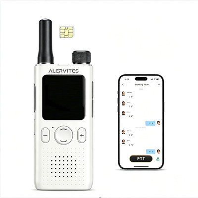 AT1 Upgraded Version 5G POC Radio, Unlimited Distance Nationwide Intercom, 2200m
