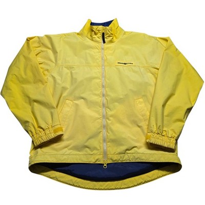 Henri Lloyd Mens M Yellow Sailing Jacket Waterproof Coastal Rain Coat Gorpcore 
