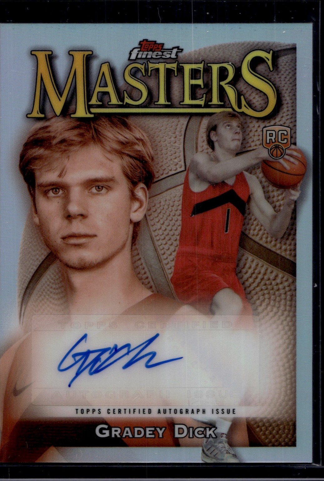 2023-24 Topps Finest Basketball Gradey Dick #MA-GD RC Rookie Masters Auto