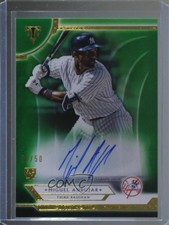 2018 Topps Triple Threads Rookie Emerald 32/50 Miguel Andujar #RA-MA Auto RC a2v
