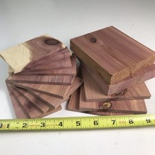 Thin Wood Scraps For Arts And Crafts Supplies  Aromatic Cedar Lot 204