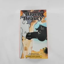 VHS : Black Beauty  Hanna Barbera  Cartoon Vintage Video Tape