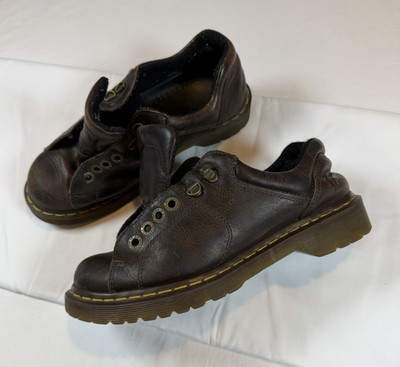 Dr Martens Womens 9 11864 Chunky Oxford Brown Lace Up Shoes  display picture 1