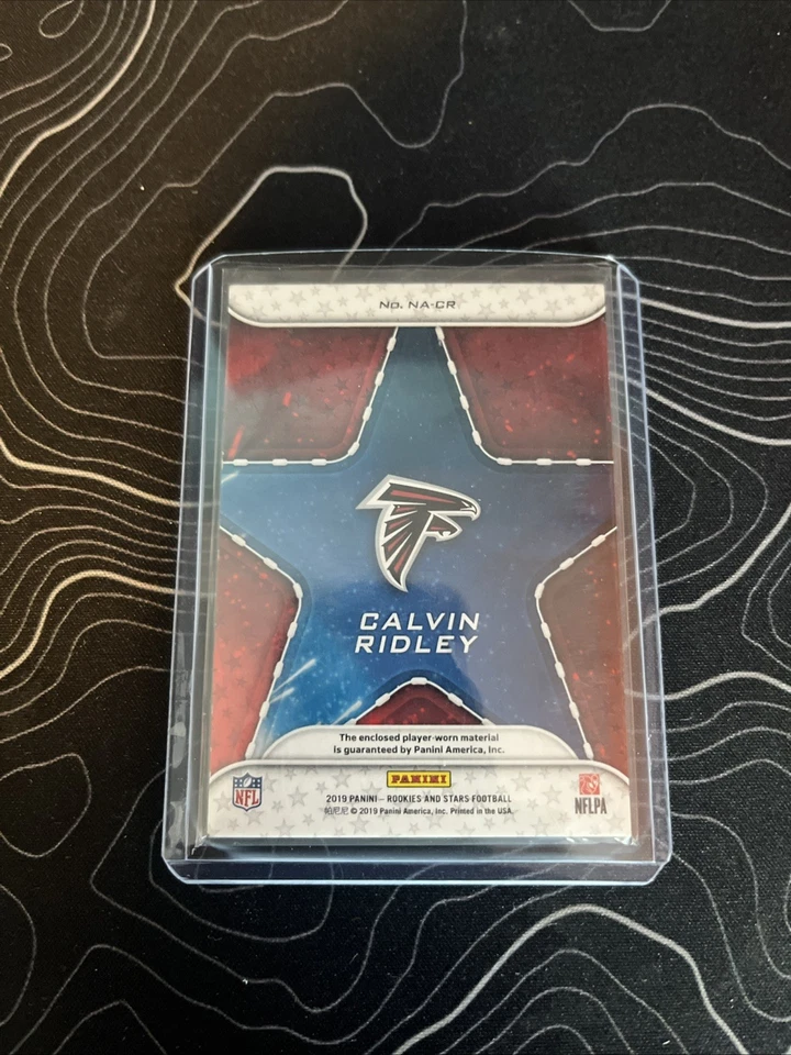 2019 NFL Authentic Panini rookies and stars Calvin Ridley player used patch. - Image 3 of 4