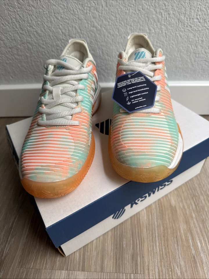 New K Swiss Hypercourt Supreme LE Women’s Tennis Pickleball Shoe, Sunset Glow, 7 - Image 2 of 4