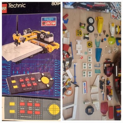 LEGO Technic 8094 Electric 9V Control Center Set + Einige LEGO TEILE Dazu