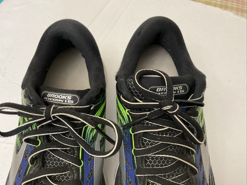 Zapatillas deportivas Brooks Glycerin 15 para hombre 7 negras 1102581D012 - Imagen 17 de 18