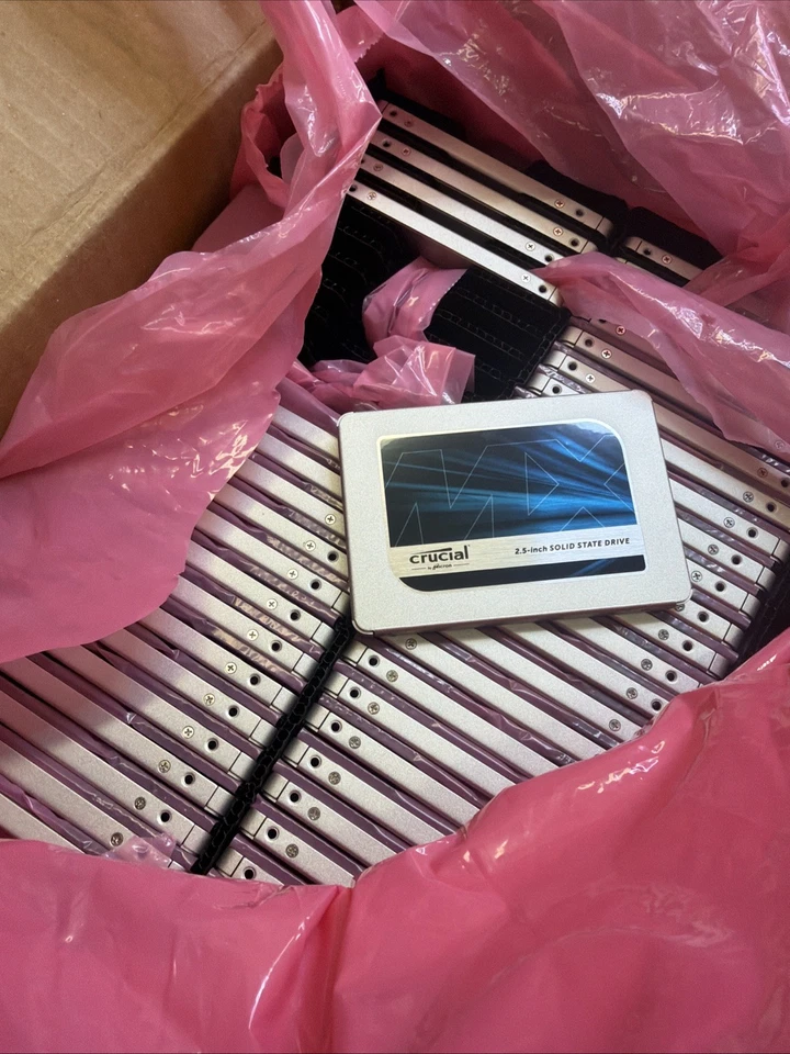 Crucial MX500 SSD 500GB 3D SATA 2.5" Internal SSD CT500MX500SSD1 New - Image 3 of 3