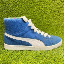 Puma Dee & Ricky x Basket Mid Mens Size 10.5 Blue White Athletic Shoes Sneakers