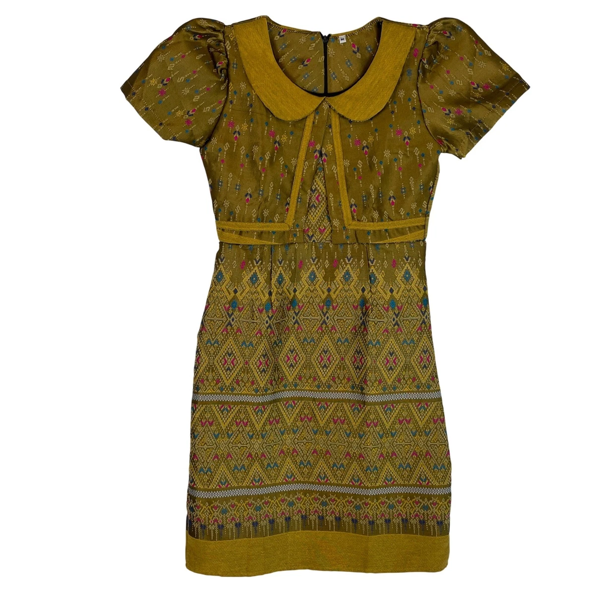 slim fit dress slacks Thai Silk Balloon Dress  MIRAH Fashion