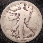 1919 Walking Liberty Half Dollar - Good - 90% Silver 50C