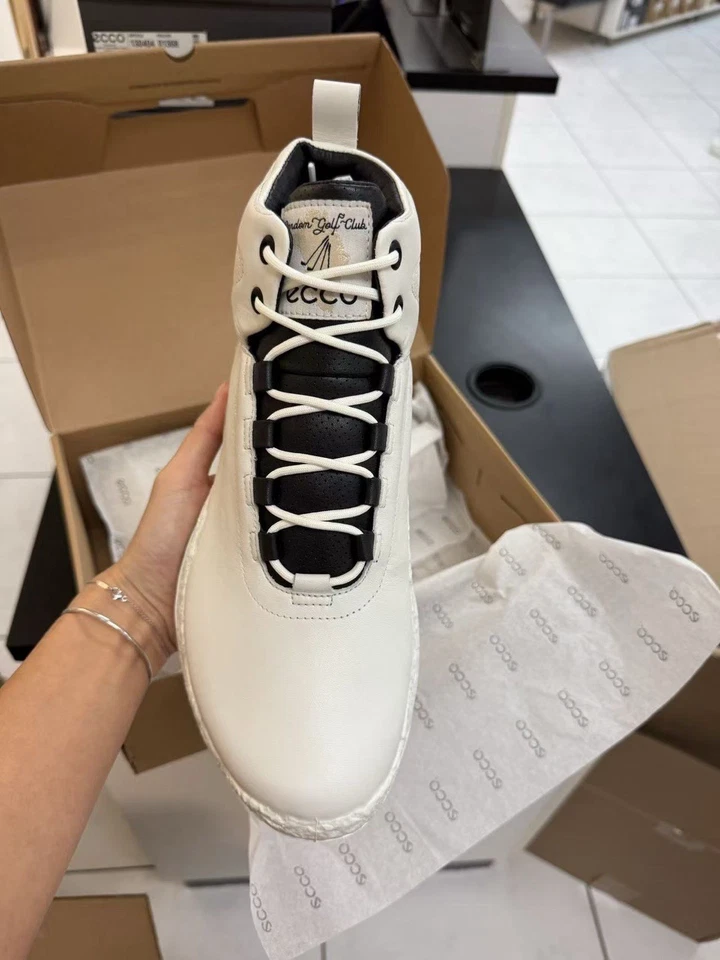 ¡Nuevo! ¡Zapatos de golf Ecco’s blancos Biom H5 para hombre! Talla UE 43 Foto 2 de 4