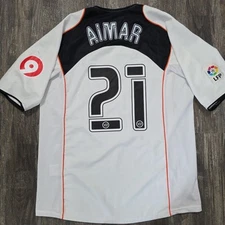 2005 Nike Valencia Home Soccer Jersey Pablo Aimar Men XL Argentina Spain La Liga