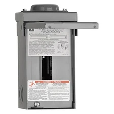 Square D by Schneider Electric HOM24L70RBCP Homeline 70-Amp 2-Space 4-Circuit Ou